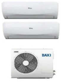 Condizionatori Baxi BAXI LUNA DUAL SPLIT 9000 12000 BTU INVERTER in offerta e a rate. Prezzo chiavi in mano.