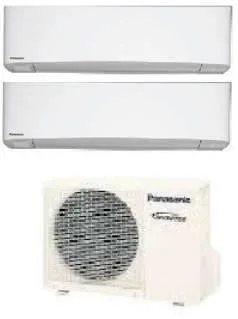 Condizionatori PANASONIC PANASONIC DUAL SPLIT 12000 12000 BTU GAS R32 in offerta e a rate. Prezzo chiavi in mano.