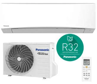 Condizionatori PANASONIC PANASONIC PZ 12000 BTU GAS R32 in offerta e a rate. Prezzo chiavi in mano.