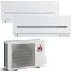 Condizionatori Mitsubishi MSZ-SF25VE DUAL SPLIT 9000 + 9000 BTU in offerta e a rate. Prezzo chiavi in mano.